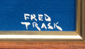 Ocean Liner— Fred Trask signature