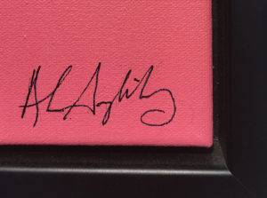 Alan Syliboy signature