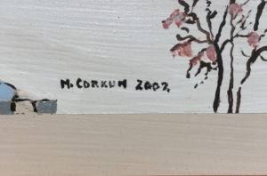 Mel Corkum signature