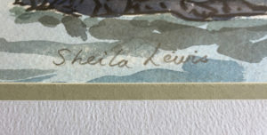 Sheila Lewis signature