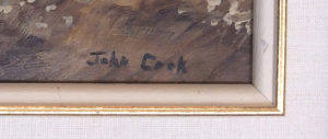 Old Dory — John Cook signature