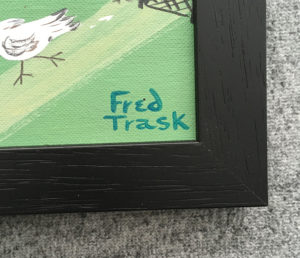 Chicken Feed — Fred Trask signature