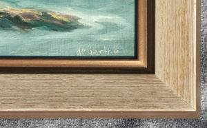 Peggy's Cove Lighthouse - William deGarthe signature