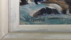 Chebucto Head — William deGarthe signature