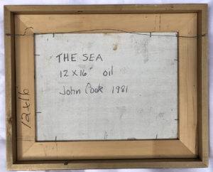 The Sea — John Cook verso