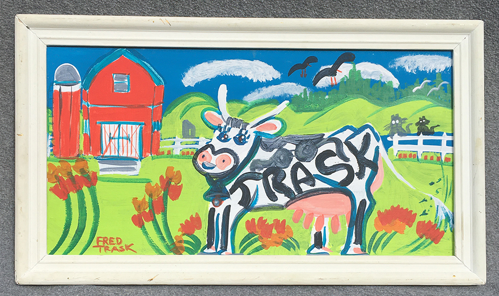 Fred Trask Folk Art Paintings For Sale at Atlantic Fine Art